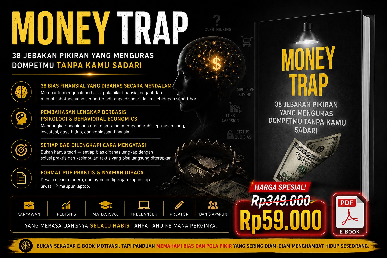 Money Trap — 38 Jebakan Pikiran yang Menguras Dompetmu Tanpa Kamu Sadari